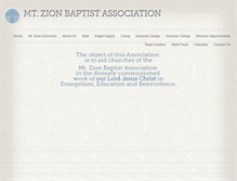 Tablet Screenshot of mtzba.com